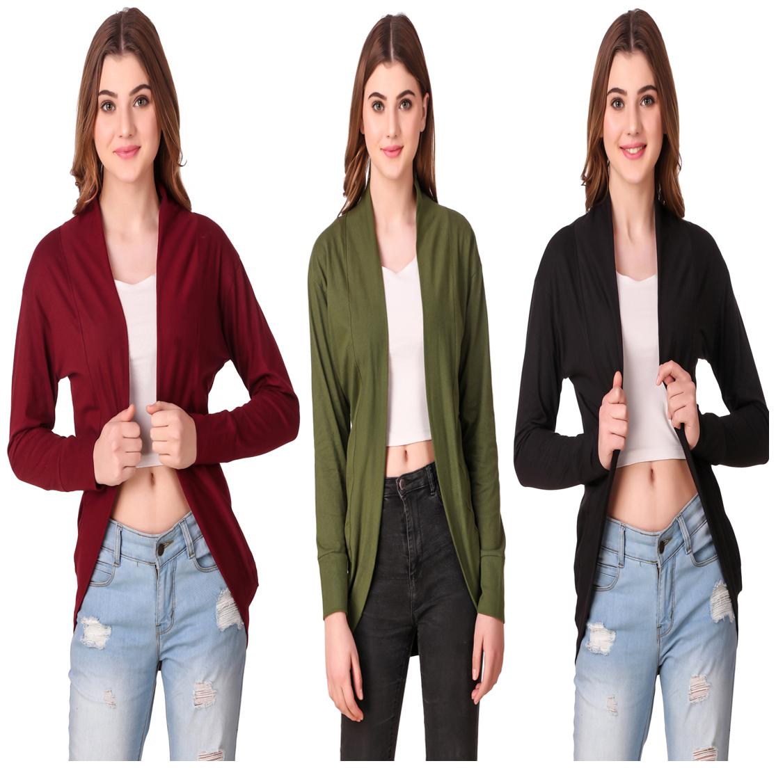 

Krishty Trading Women Shrug - Multi