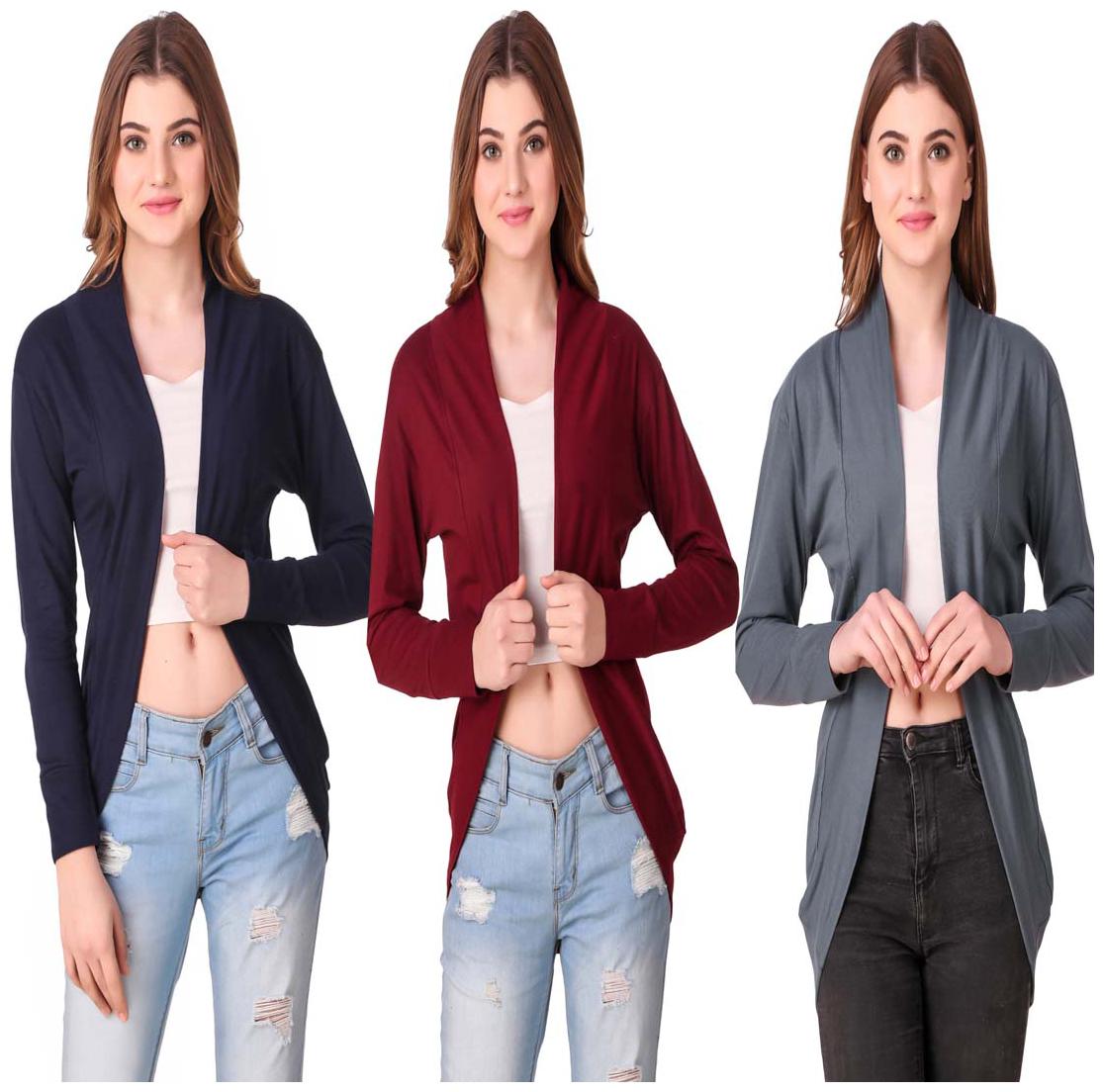 

Krishty Trading Women Shrug - Multi