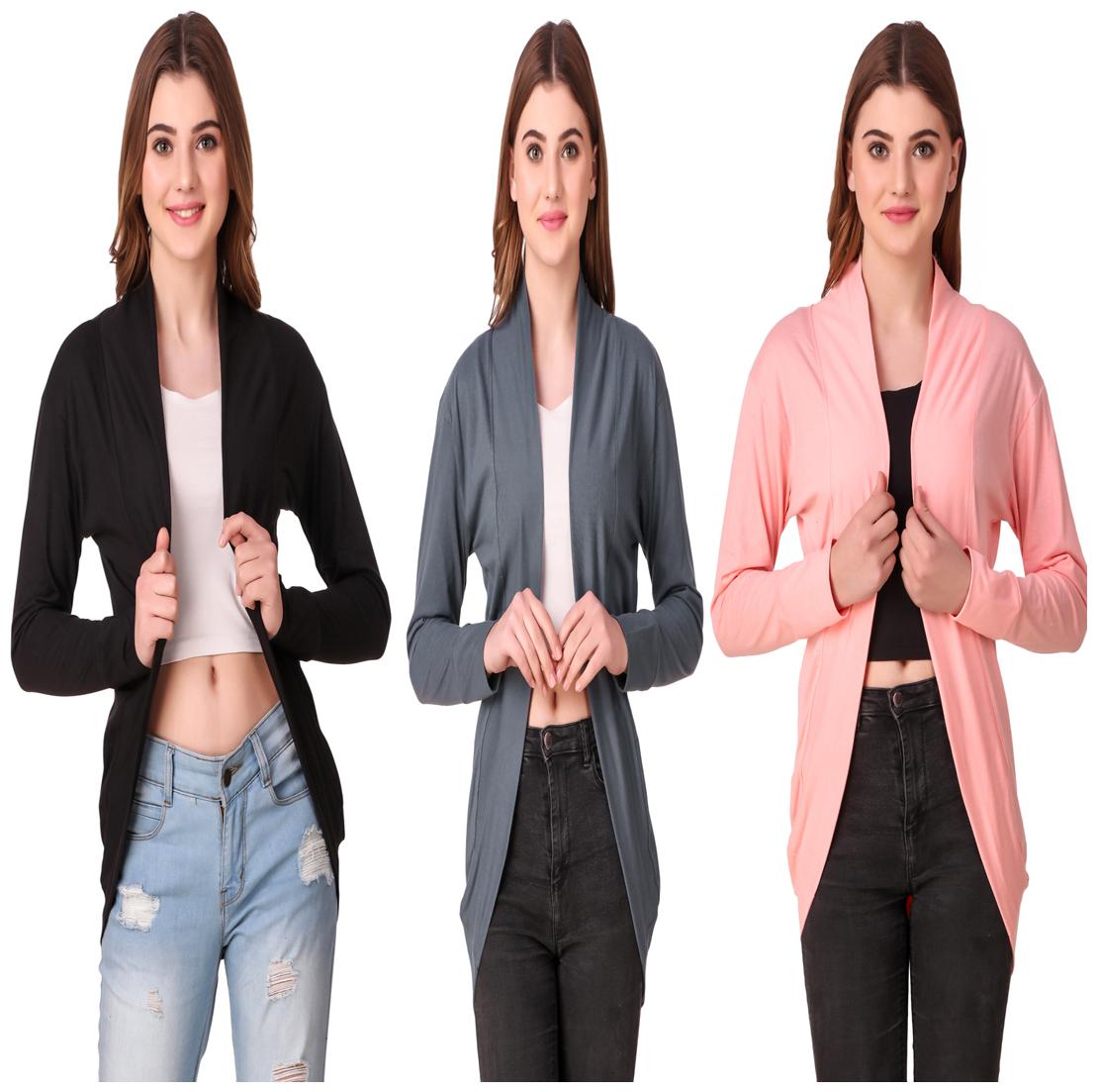 

Krishty Trading Women Shrug - Multi
