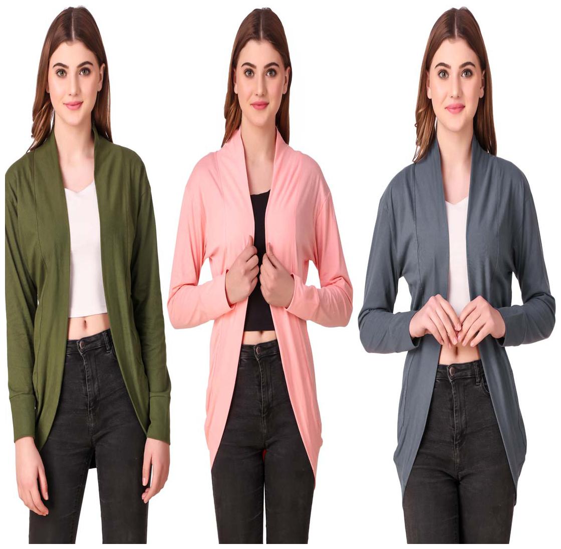 

Krishty Trading Women Shrug - Multi