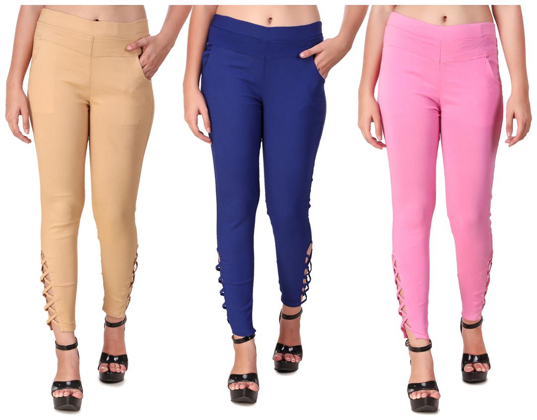 

Krishty Trading Women Multi Skinny fit Jegging
