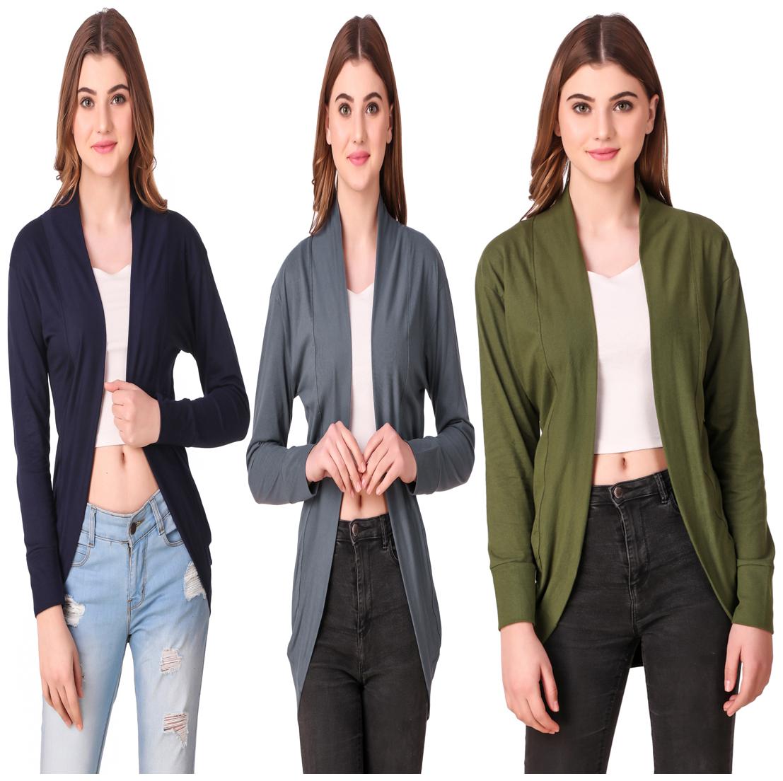 

Krishty Trading Women Shrug - Multi