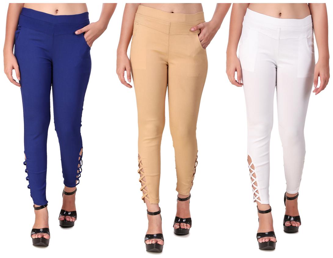 

Krishty Trading Women Multi Skinny fit Jegging