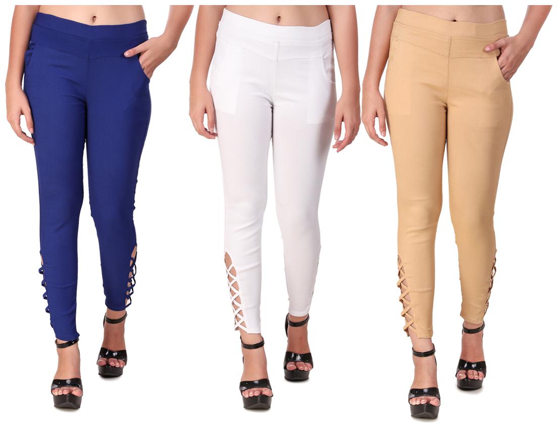 

Krishty Trading Women Multi Skinny fit Jegging