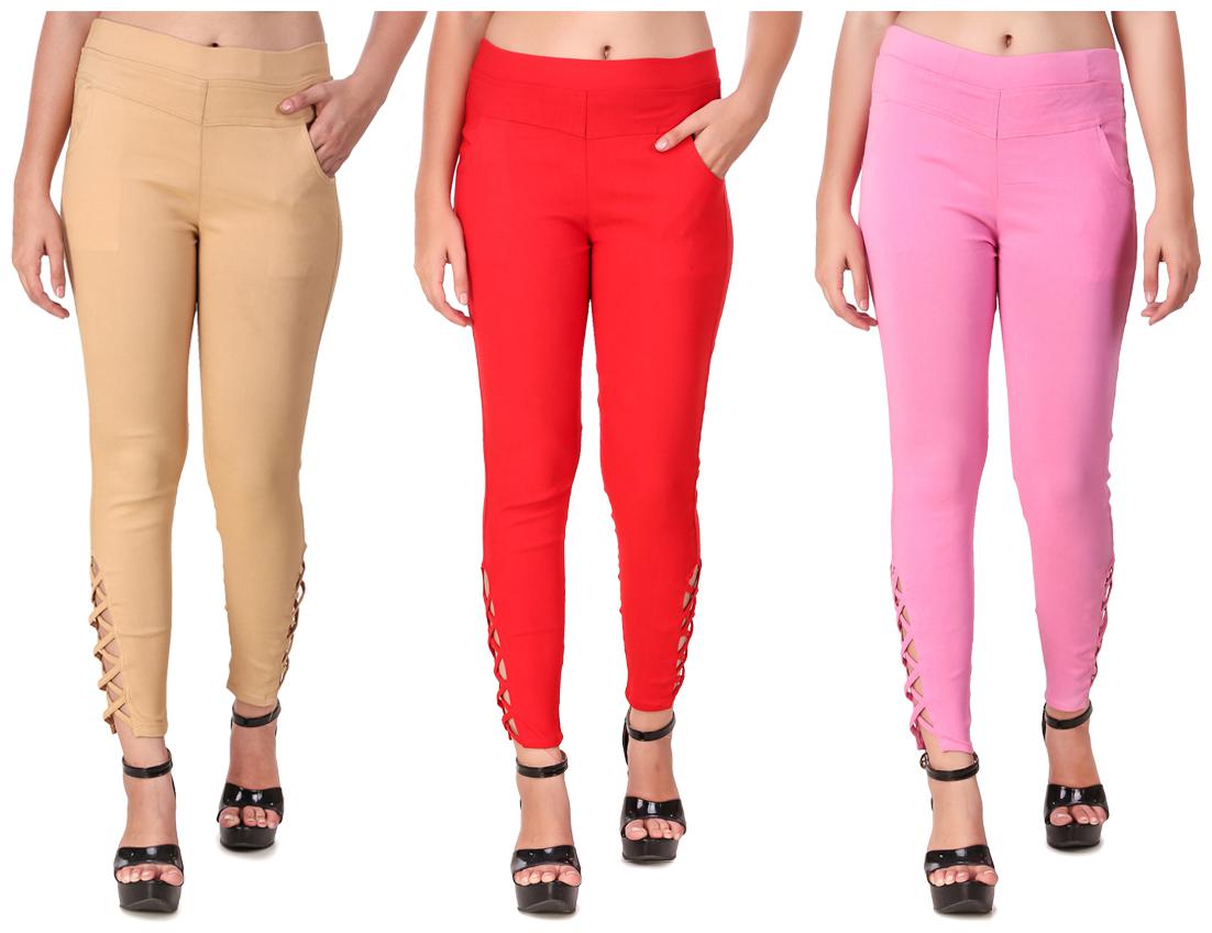 

Krishty Trading Women Multi Skinny fit Jegging