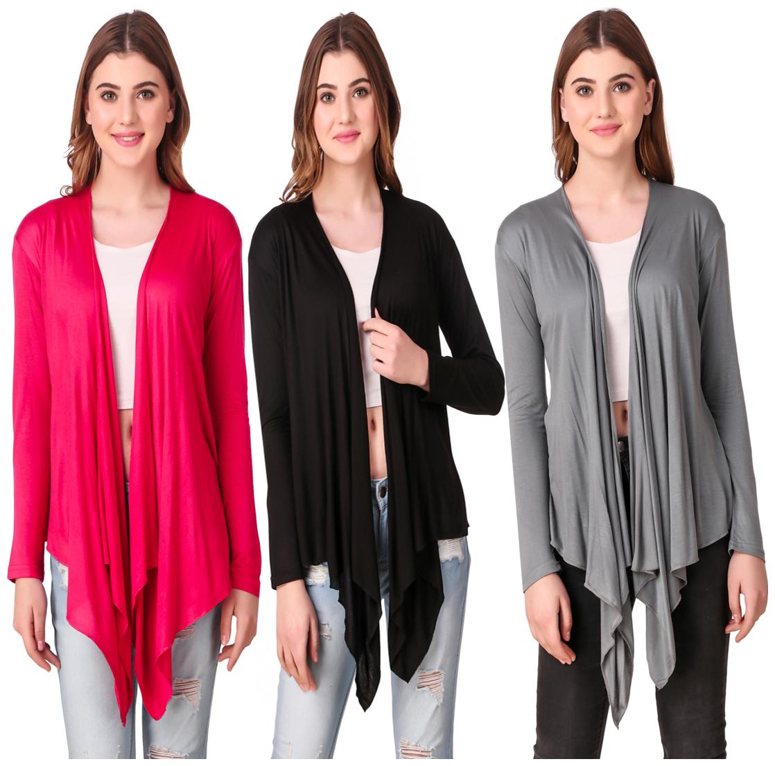 

Krishty Trading Women Shrug - Multi