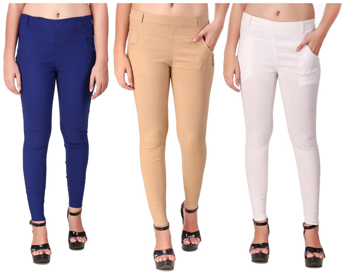 

Krishty Trading Women Multi Skinny fit Jegging
