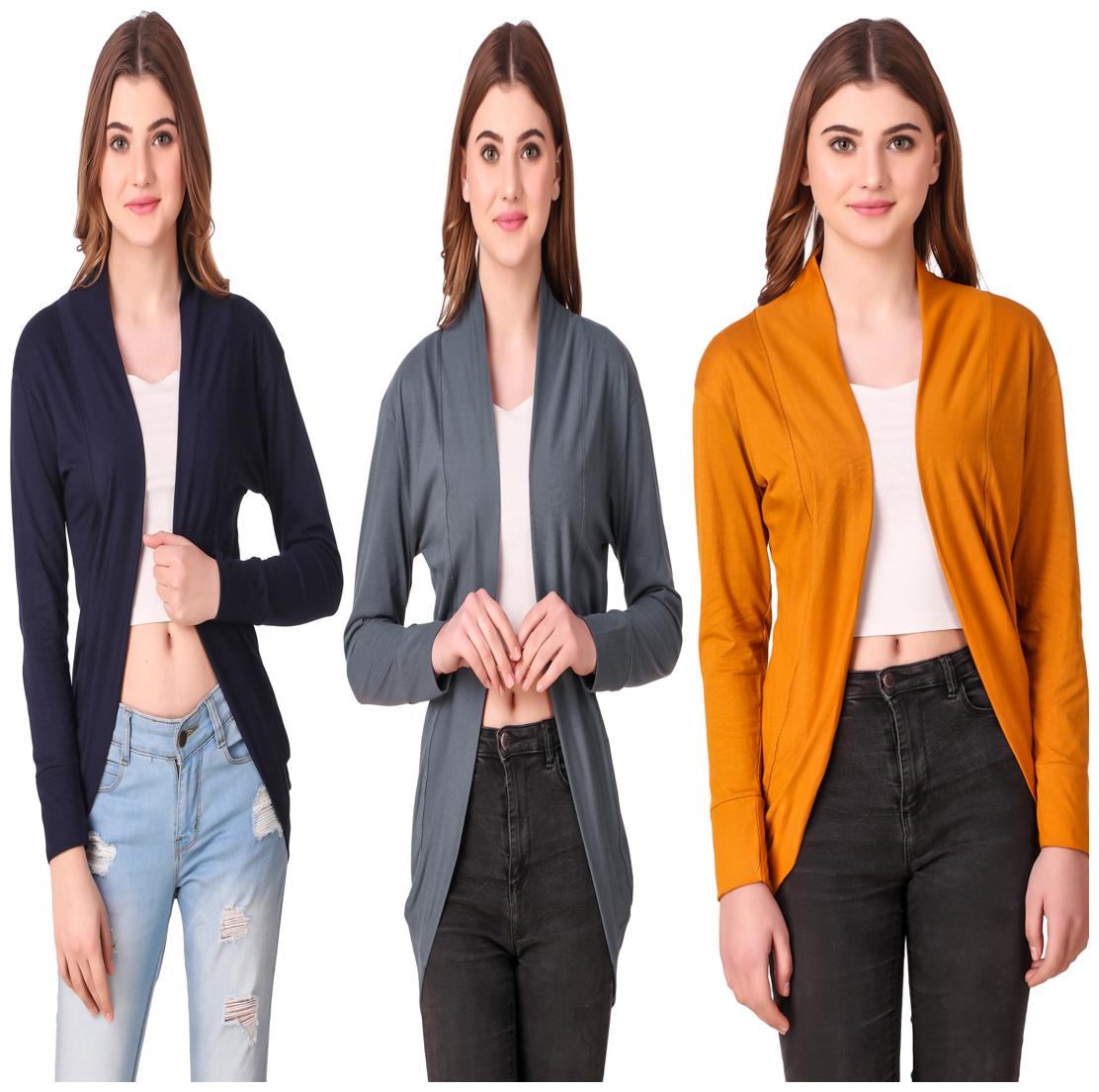 

Krishty Trading Women Shrug - Multi
