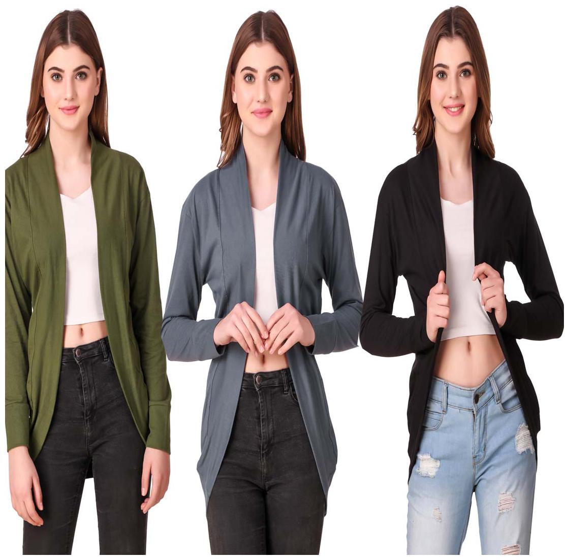 

Krishty Trading Women Shrug - Multi