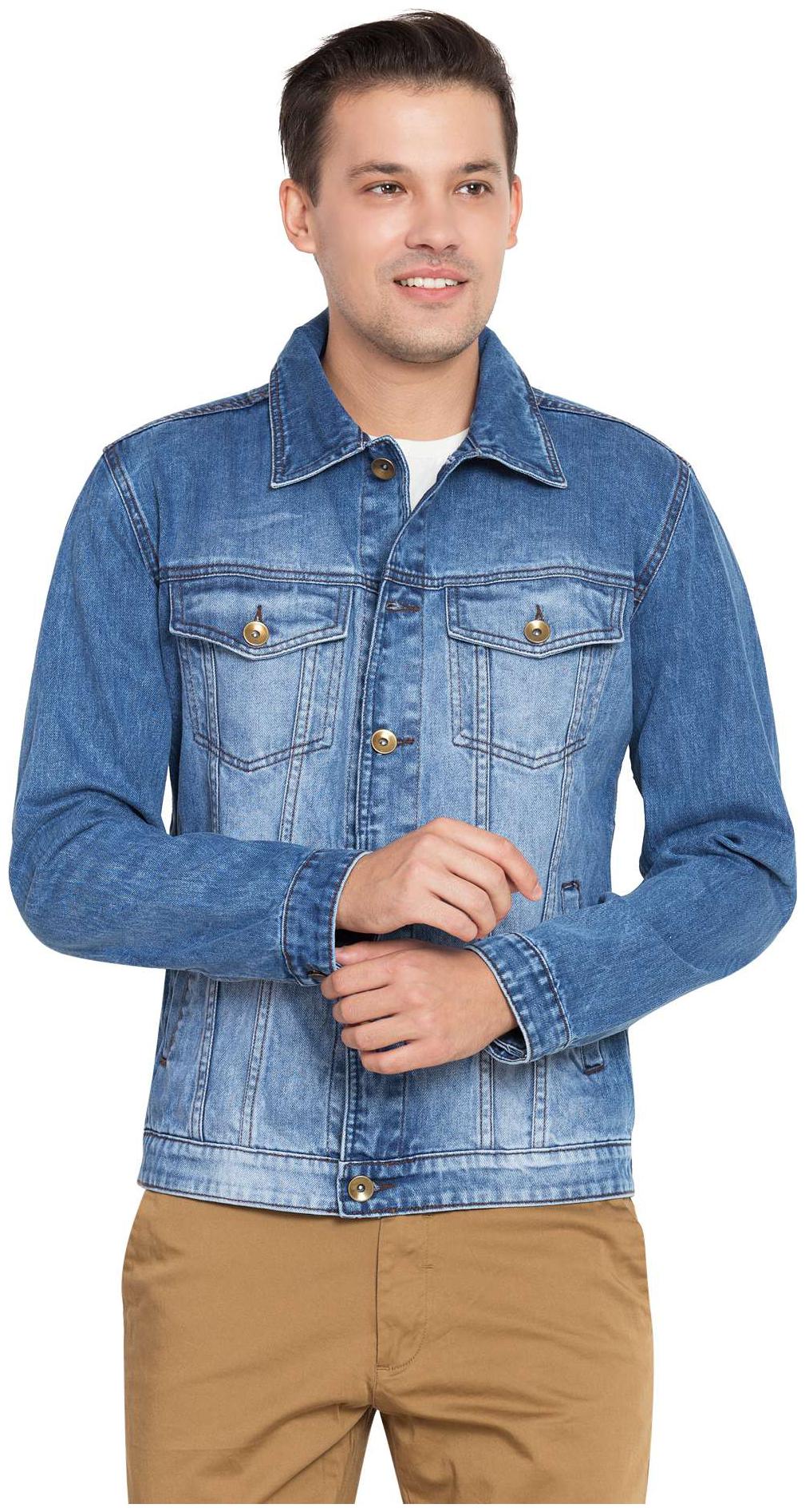 krossstitch denim jacket