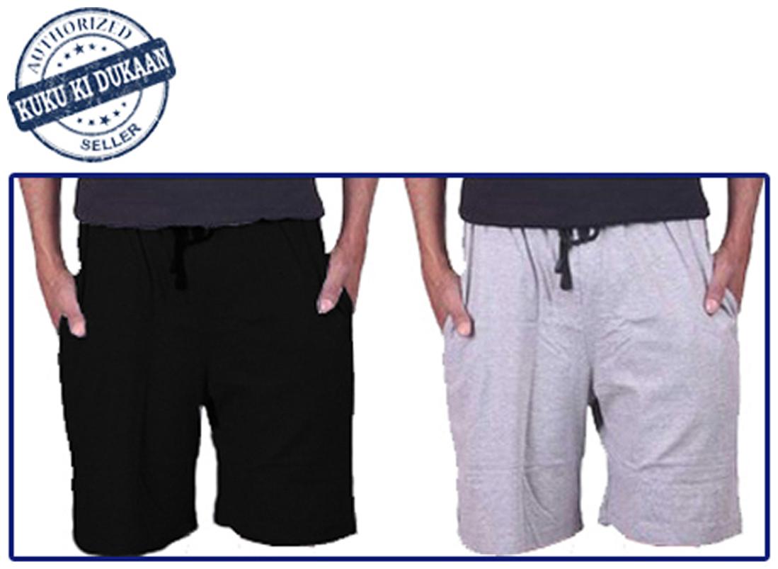 

Kuku Ki Dukaan Men Black Regular Fit Regular Shorts