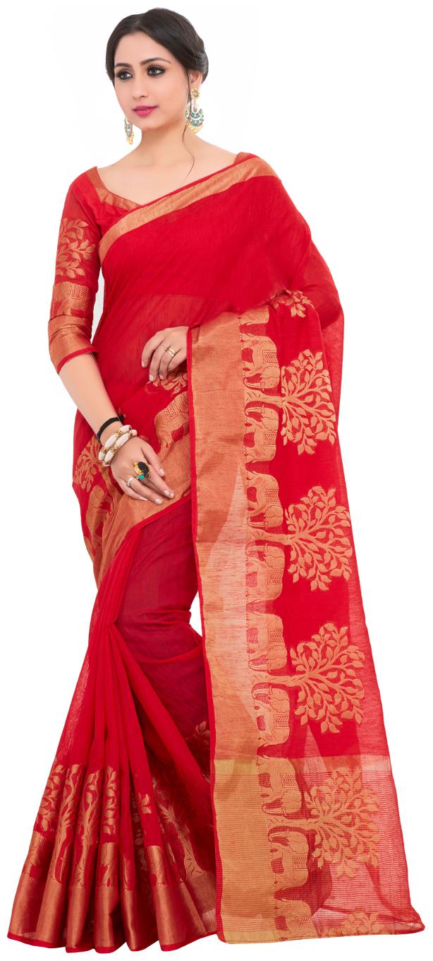 

Kupinda kanjivaram Style Art Silk saree Color Pink (4200-2195-SD-STRW)