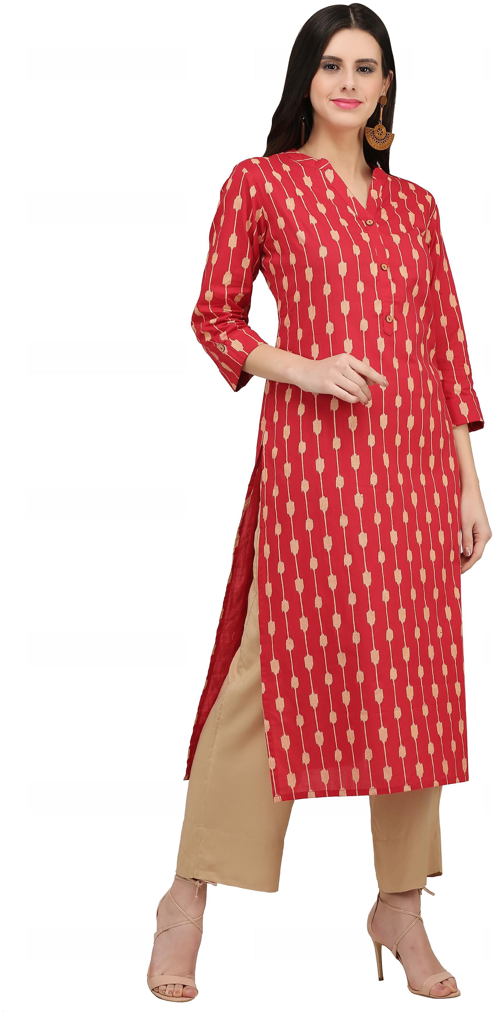 

kusum international Festive Party Printed Women Kurti