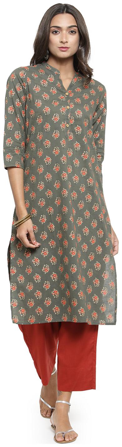 

kusum international Festive Party Printed Women Kurti