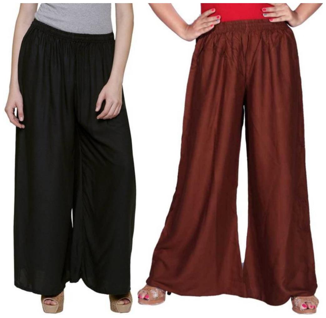 

kyathat palazzo for woman(black maroon)