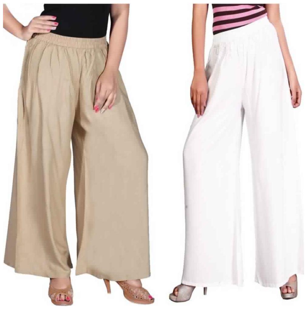 

Kyathat woman palazzo (biege white)