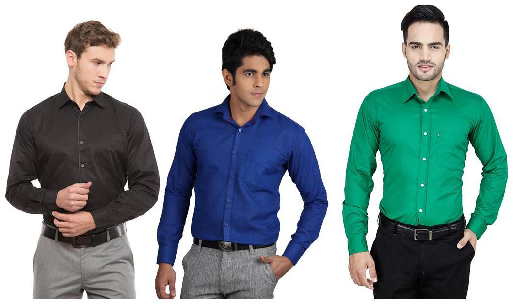 

LA MELODIA Men Regular fit Formal Shirt - Multi