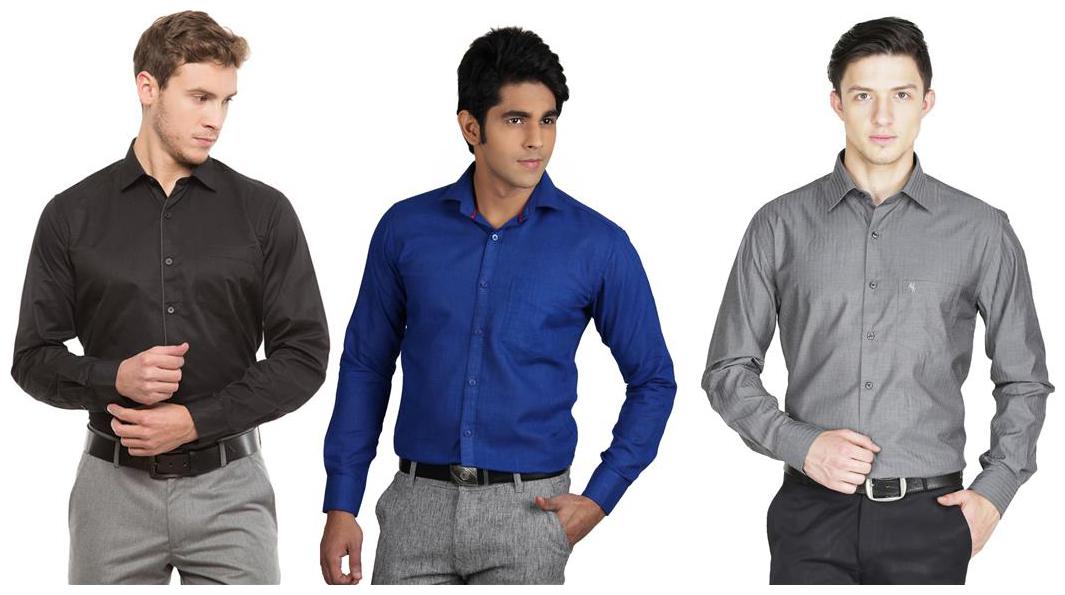 

LA MELODIA Men Regular fit Formal Shirt - Multi