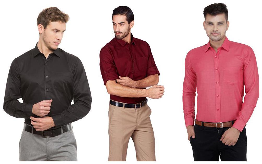 

LA MELODIA Men Regular fit Formal Shirt - Multi