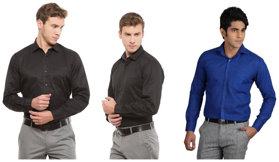 

LA MELODIA Men Regular fit Formal Shirt - Multi