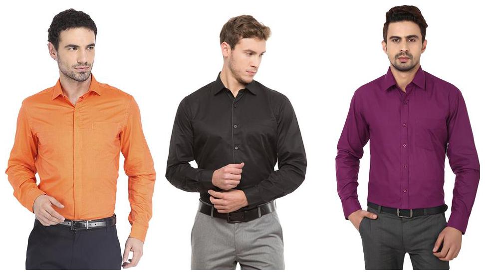

LA MELODIA Men Regular fit Formal Shirt - Multi