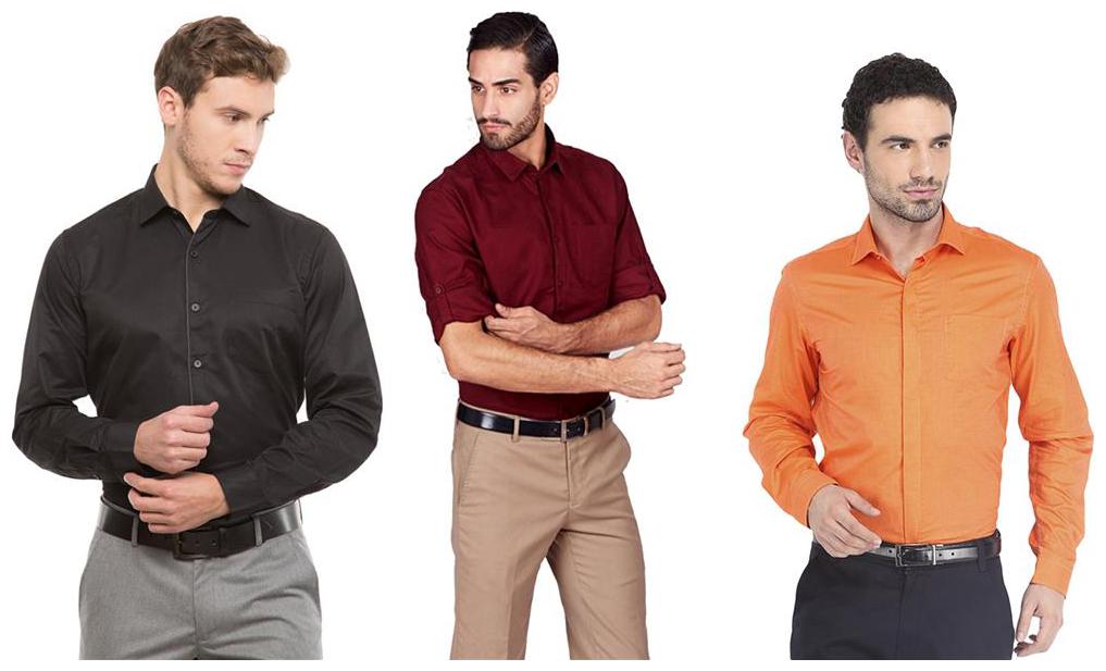 

LA MELODIA Men Regular fit Formal Shirt - Multi
