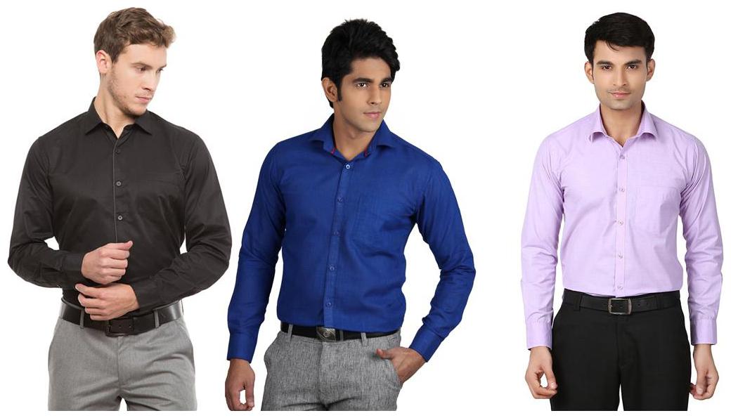 

LA MELODIA Men Regular fit Formal Shirt - Multi