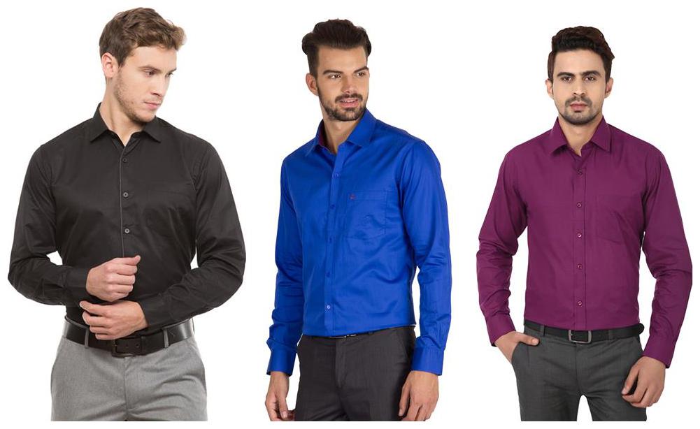 

LA MELODIA Men Regular fit Formal Shirt - Multi