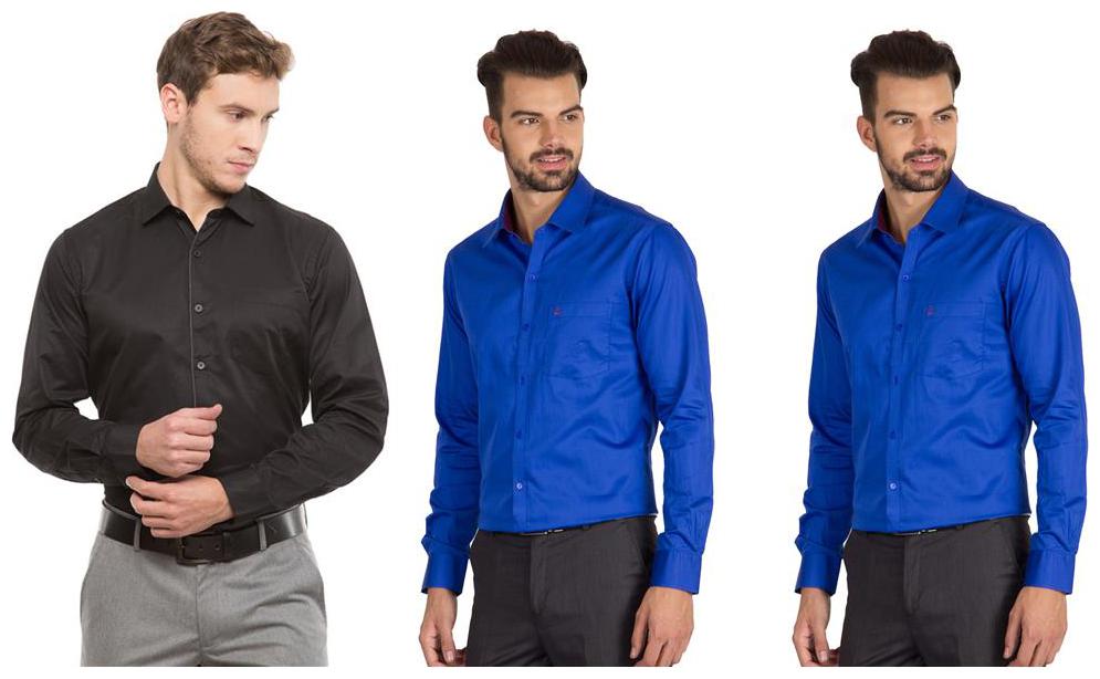 

LA MELODIA Men Regular fit Formal Shirt - Multi