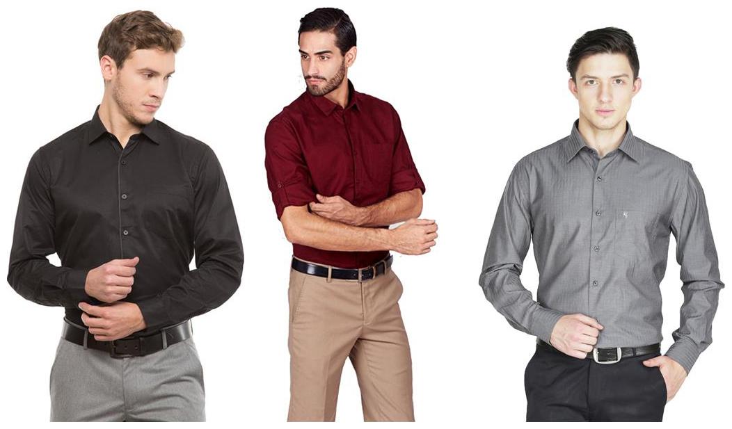 

LA MELODIA Men Regular fit Formal Shirt - Multi