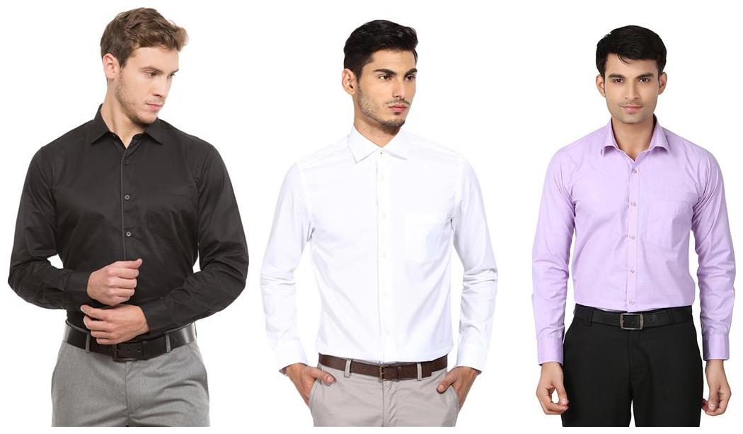 

LA MELODIA Men Regular fit Formal Shirt - Multi