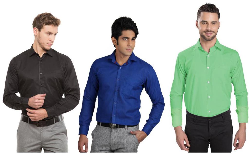 

LA MELODIA Men Regular fit Formal Shirt - Multi