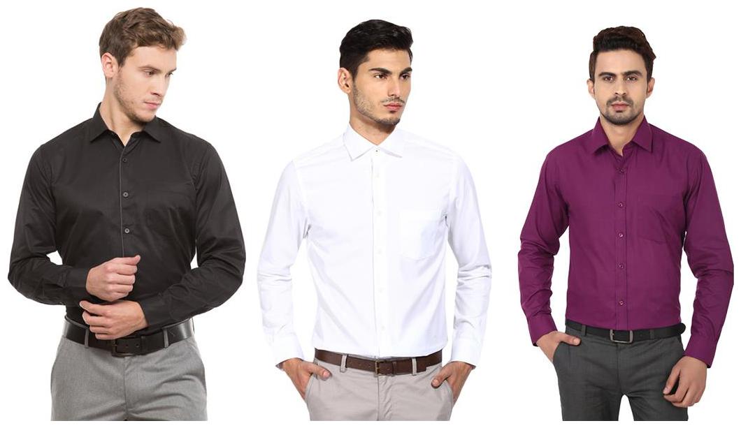 

LA MELODIA Men Regular fit Formal Shirt - Multi