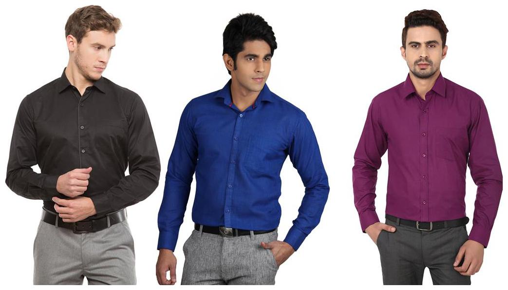 

LA MELODIA Men Regular fit Formal Shirt - Multi