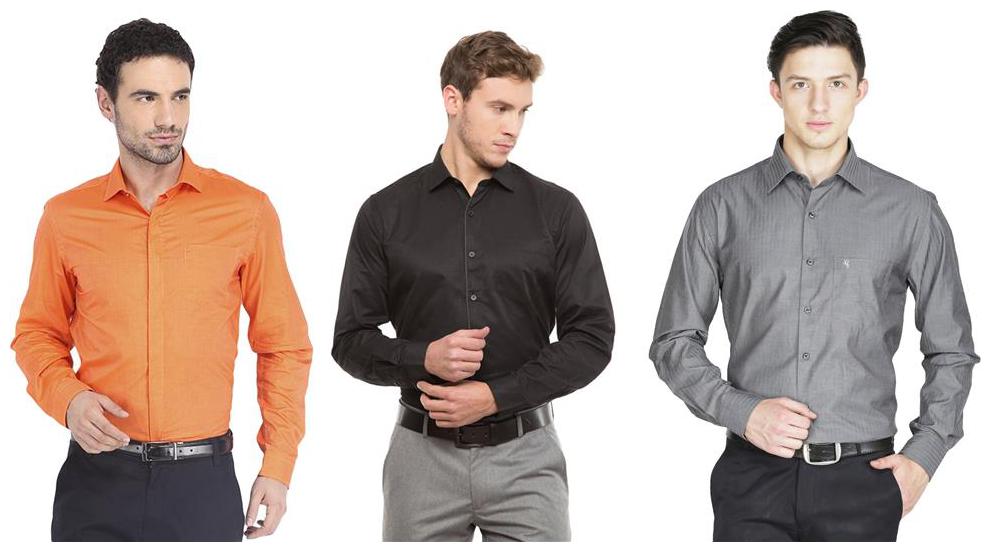 

LA MELODIA Men Regular fit Formal Shirt - Multi