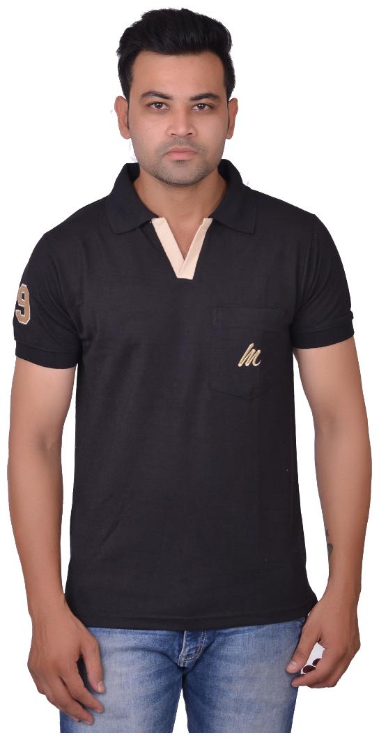

La Milano Men White Slim fit Cotton Polo collar T-Shirt - Pack Of 1