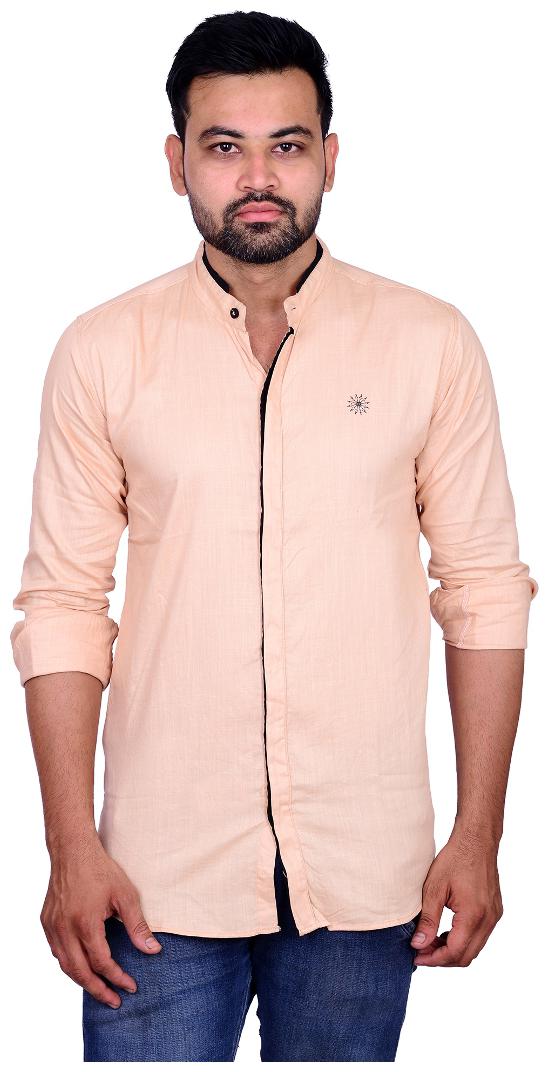 

La Milano Men Pink Abstract Slim Fit Casual Shirt