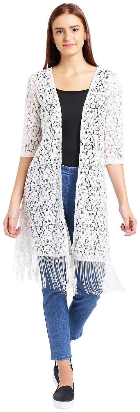 Trend Arrest Women Shrug - White