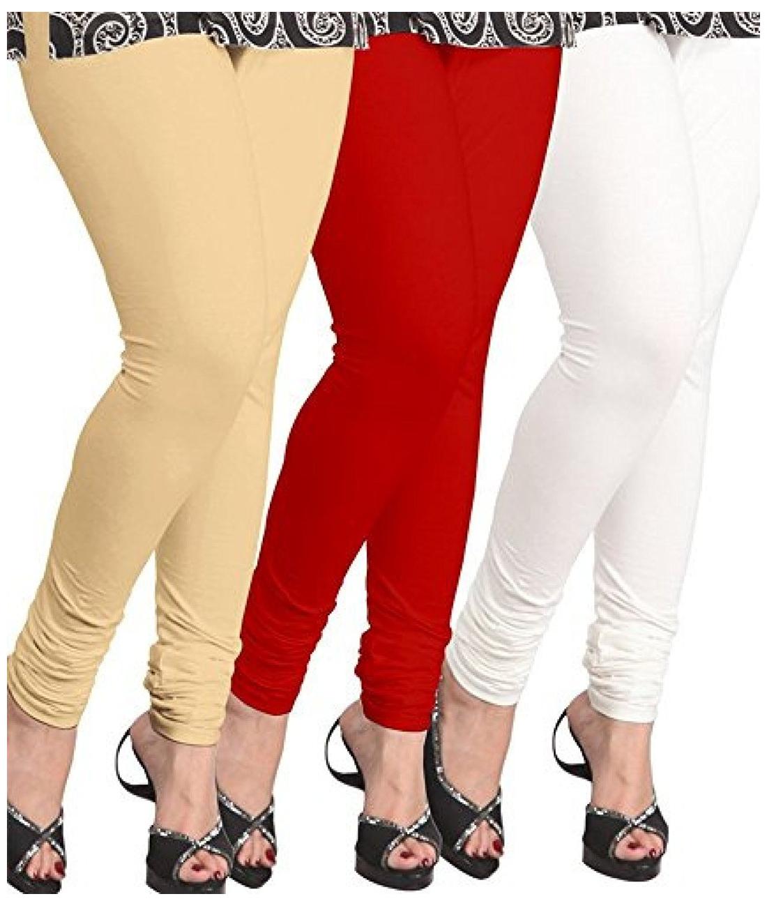

SATPAL Cotton Churidar - Multi