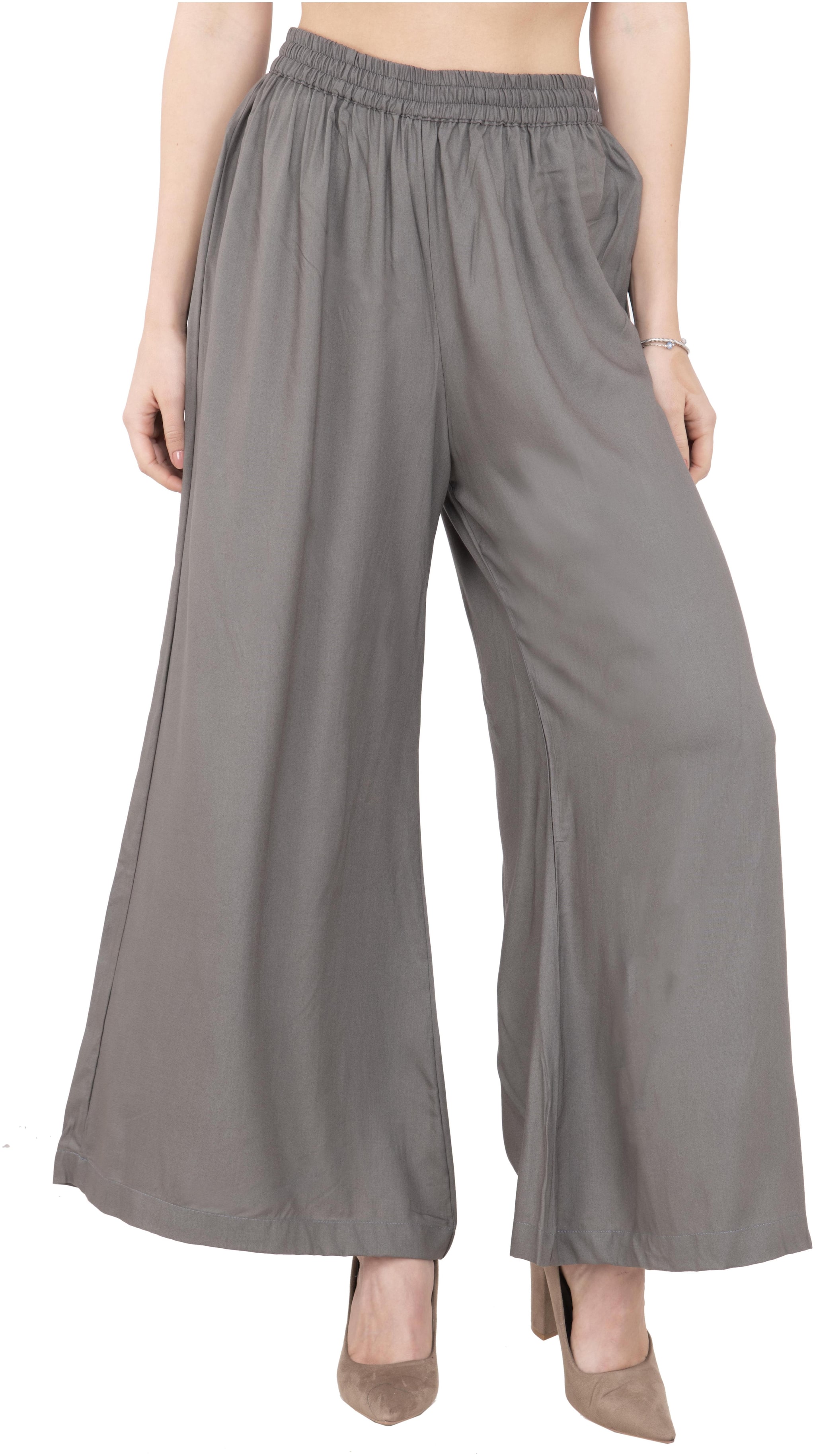 

Lagi Solid flared palazzo