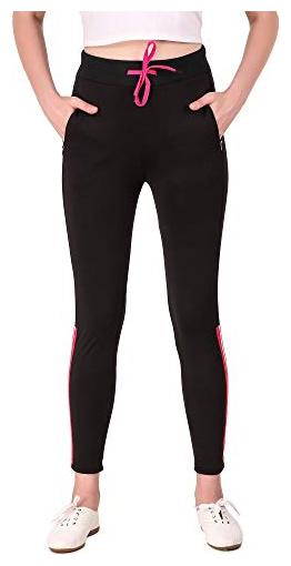 

Laiira Black strip Jeggings