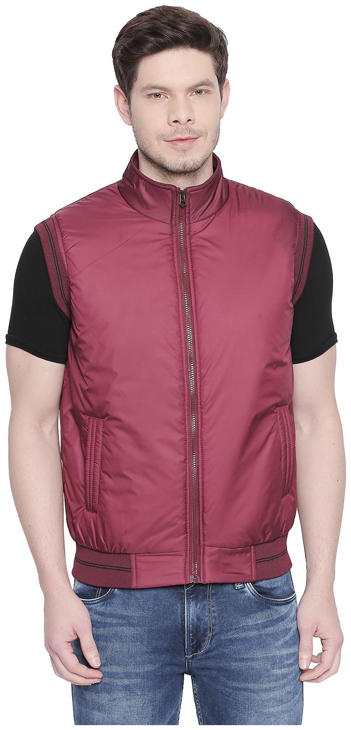 

Lawman Pg3 Men Cotton blend Quilted Jacket Maroon