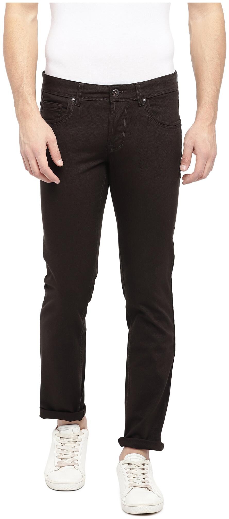 

Lawman Pg3 Men Brown Skinny Fit Jeans