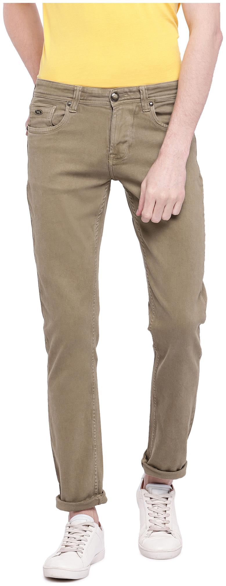 

Lawman Pg3 Men Beige Slim Fit Jeans