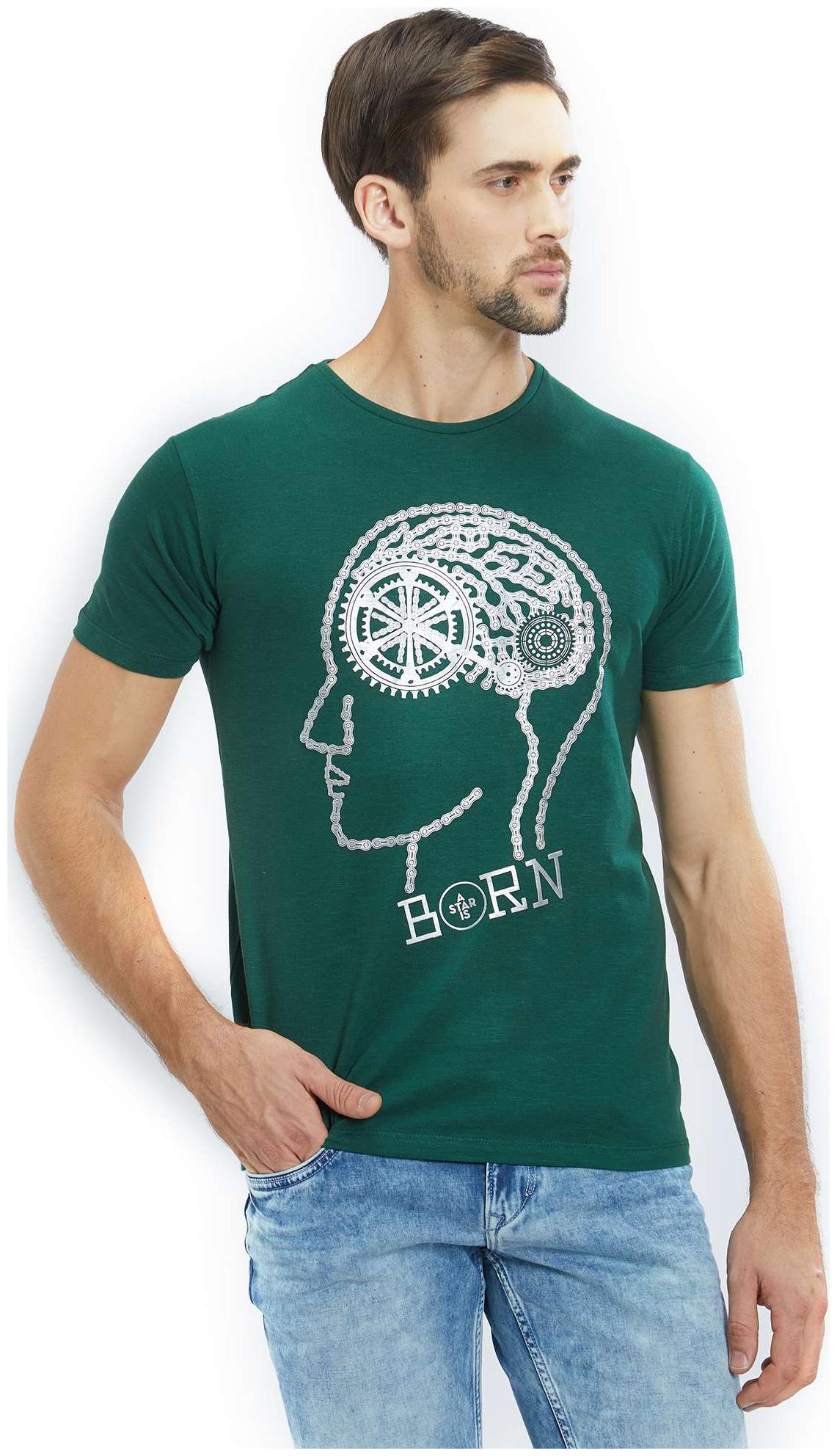 

Lawman Pg3 Men Green Slim fit Cotton Round neck T-Shirt - Pack Of 1