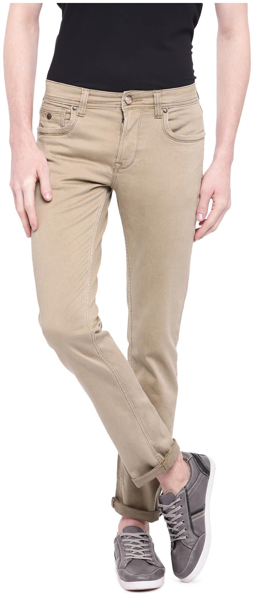 

Lawman Pg3 Men Beige Slim Fit Jeans