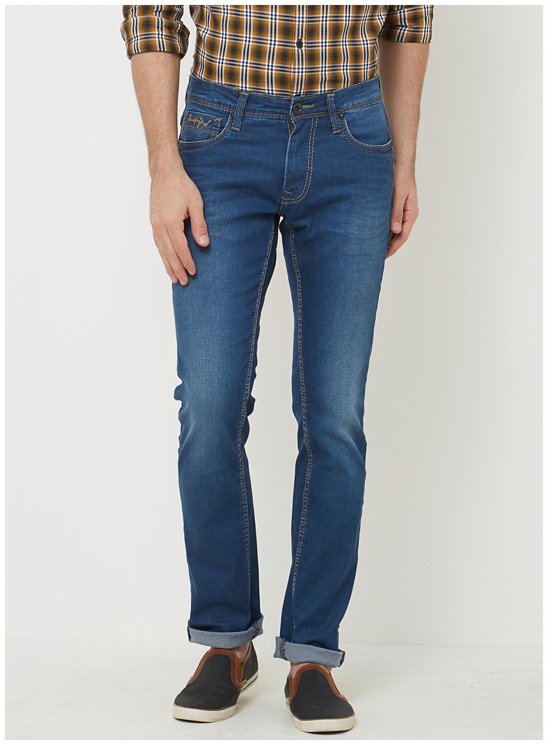 

Lawman Pg3 Men Blue Regular Fit Jeans