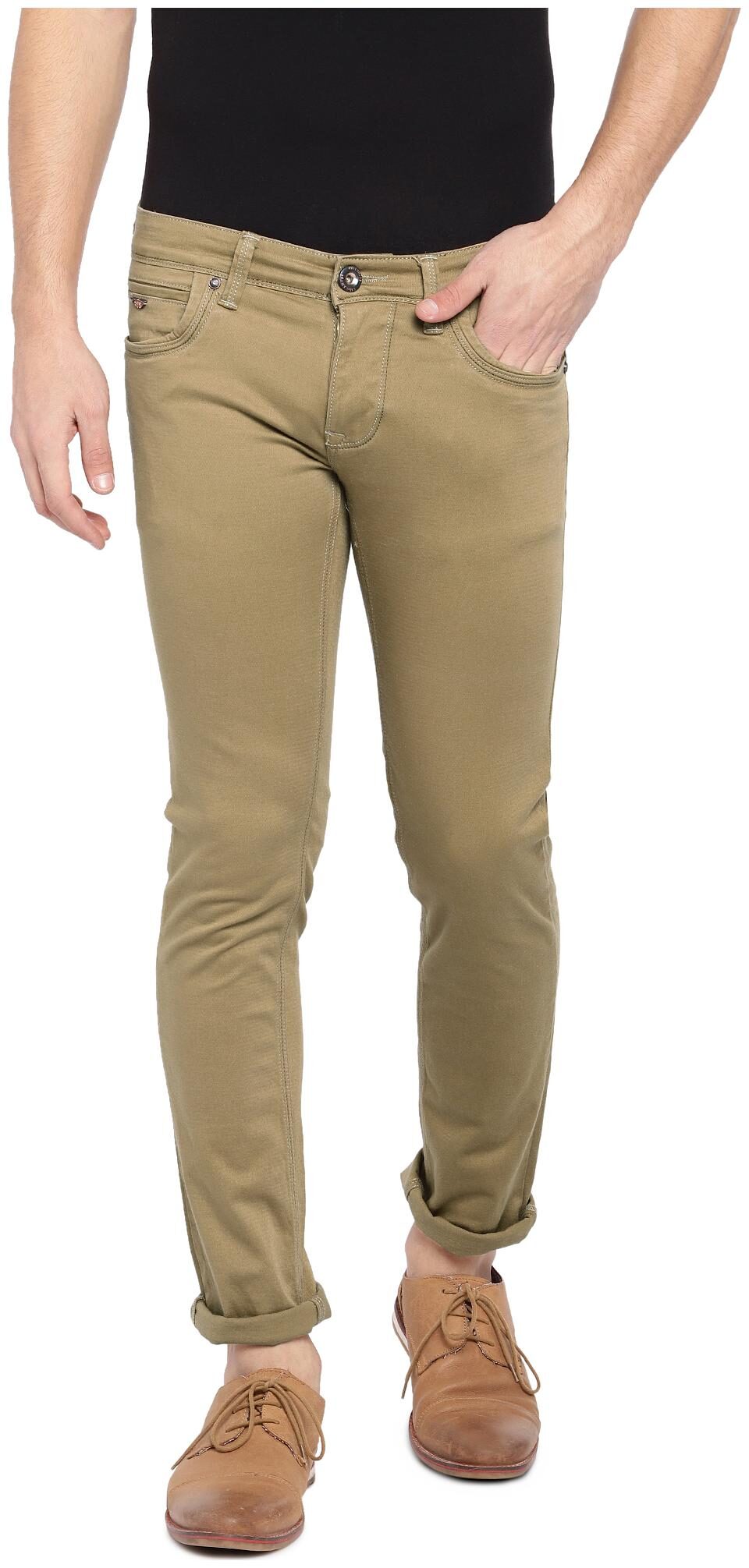 

Lawman Pg3 Men Beige Skinny Fit Jeans