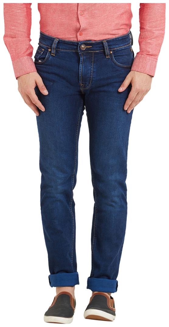 

Lawman Pg3 Men Navy Blue Slim Fit Jeans