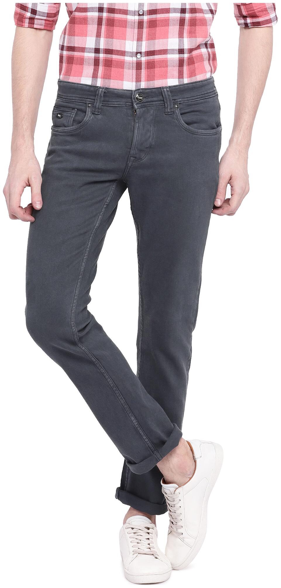 

Lawman Pg3 Men Grey Slim Fit Jeans